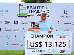 Том Сломан выиграл дебютный турнир Beautiful Thailand Swing в Лагуне