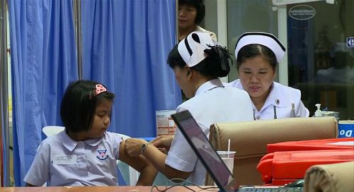 Клинические испытания вакцины против лихорадки денге в Таиланде. Фото: Sanofi Pasteur