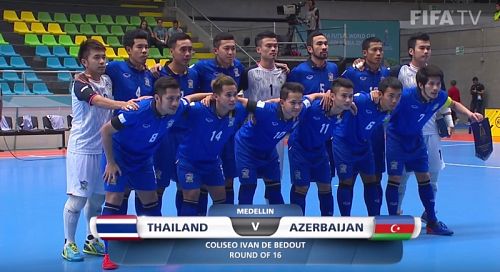 Таиланд проиграл Азербайджану в овертайме. Фото: FIFA TV