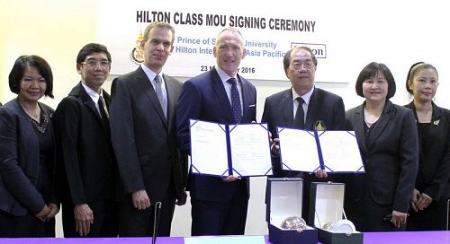 Hilton и Университет Принца Сонгкхла подписали соглашениео совместной образовательной программе.