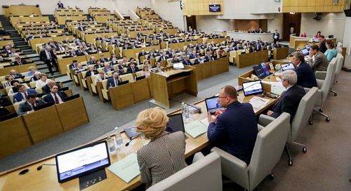 Пленарное заседание Госдумы РФ. Фото: Duma.gov.ru