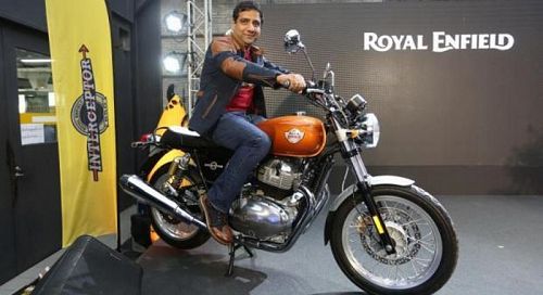 Вимал Сумбли (на фото) ожидает, что в этом году в Таиланде будут проданы 1,5 тыс. мотоциклов Royal Enfield. Фото: Bangkok Post