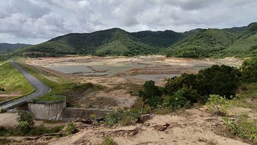 Водохранилище Банг-Ньеу по состоянию на начало августа.