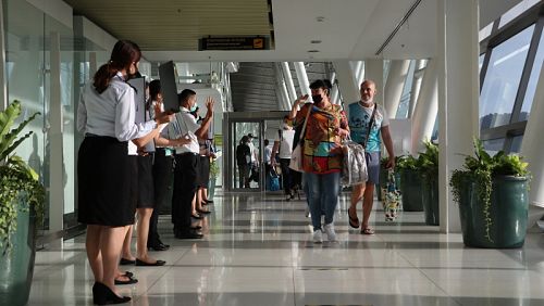 Последний вывозной рейс с Пхукета вылетел 18 мая. Фото: AoT Phuket