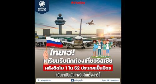 Иллюстрация к заметке Phuket Info Center о снятии Россией ограничений на авиасообщение с «дружественными странами» с 9 апреля. Фото: Phuket Info Center