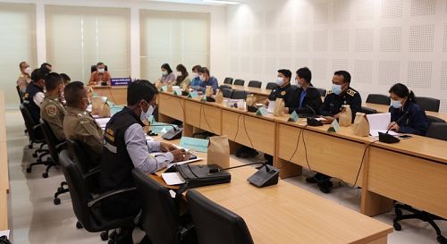 Заседание Подкомитета по борьбе с торговлей людьми и предотвращению торговли людьми. Фото: PR Phuket