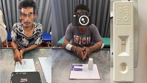 Двух тайцев арестовали по связанным с наркотиками статьям 14 апреля. Фото: PR Phuket