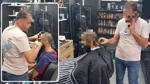 Иорданец арестован за работу парикмахером на Пхукете. Мужчина трудился в салоне на Rat Uthit 200 Pi Rd. в Патонге. Фото: Patong Police