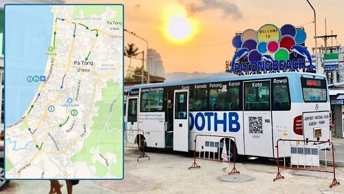 Сейчас через Патонг ходят Phuket Smart Bus и автобусы до Пхукет-Тауна, но внутренних маршрутов в городе нет. Фото: Phuket Smart Bus
