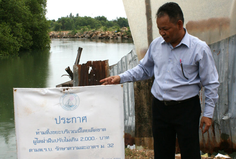 Вице-губернатор провел инспекцию на месте вырубленного мангрового леса