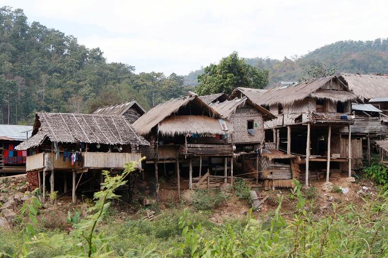 Деревни племени карен располагаются неподалеку от тайско-бирманской границы.