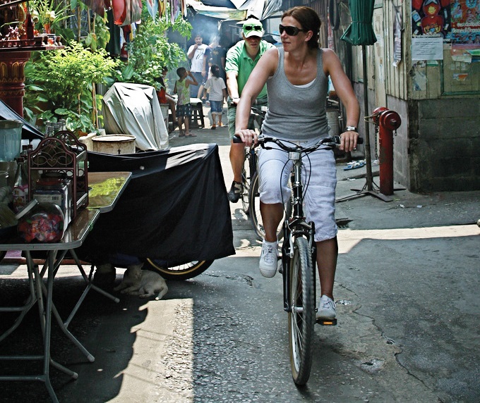 Велосипедные экскурсии по улицам тайской столицы