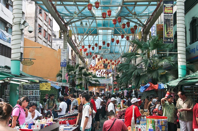 Рынок в китайском квартале.