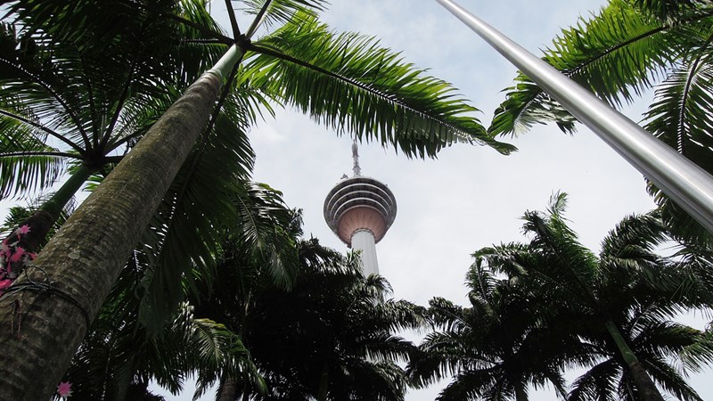 Телевизионная башня Куала-Лумпура.