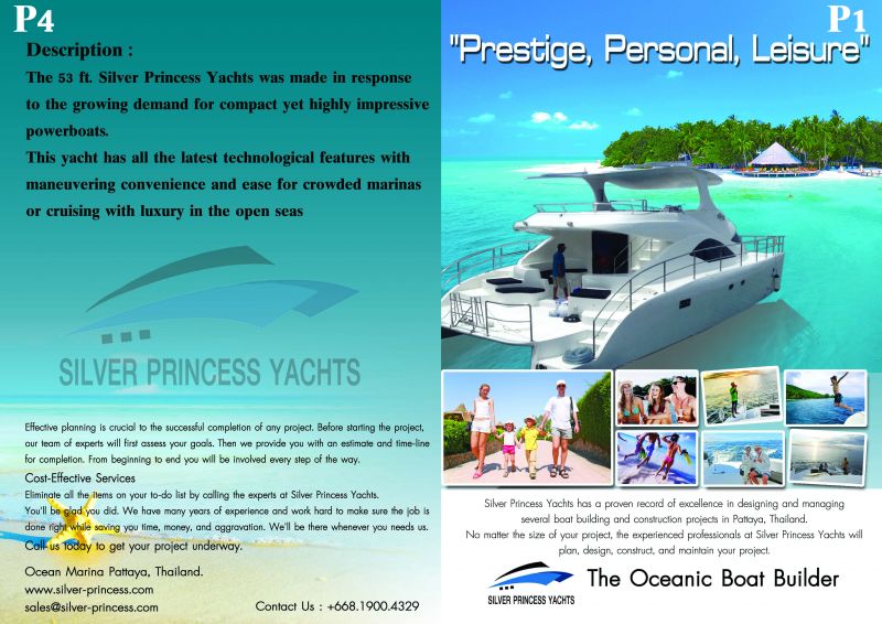 Silver Princess Yacht PC530
