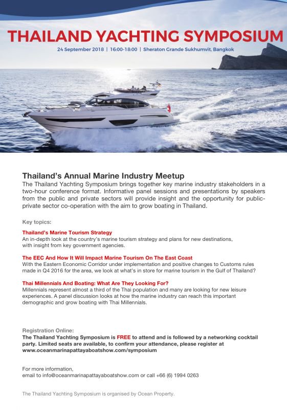 Thailand Yachting Symposium - Bangkok