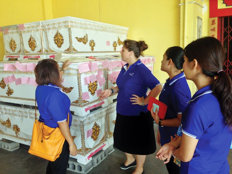 Школа Kajonkiet собрала 10 тыс. бат на благотворительность