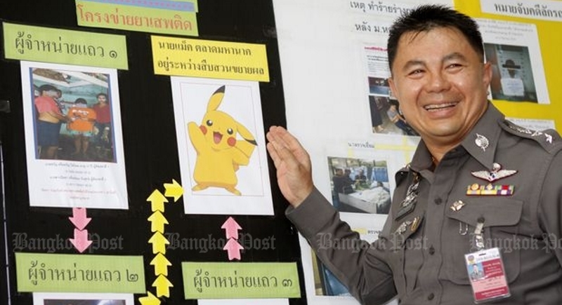 Тайская полиция впервые воспользовалась «подозреваемым Пикачу»