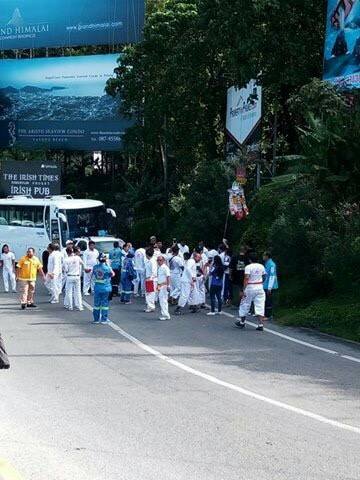 Пхукет призвал духов на помощь в борьбе с авариями на холме в Патонге. Фото: Kusoldharm Foundation