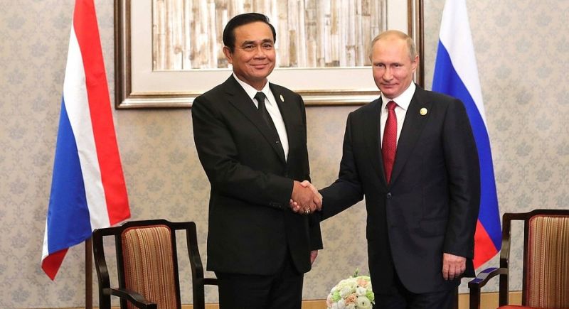 Прают Чан-Оча снова пригласил Путина в Таиланд