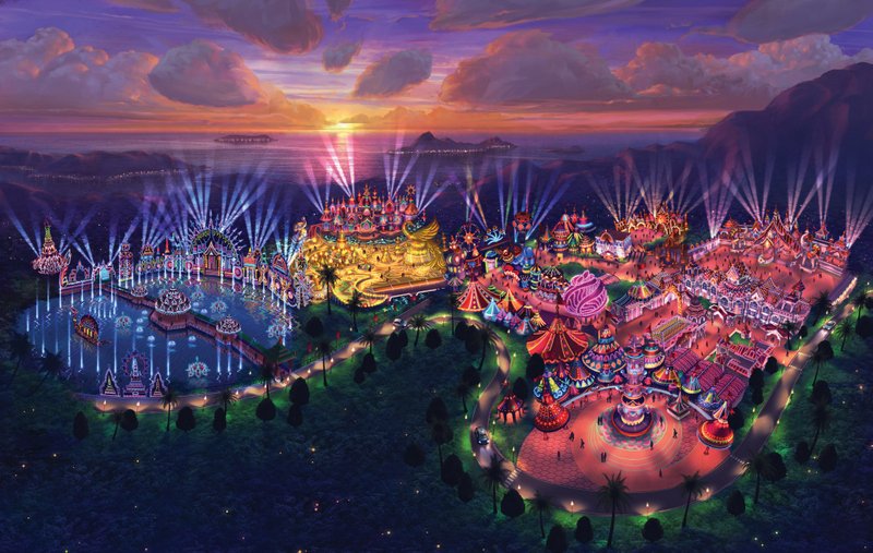 Тематический парк Carnival Magic откроется в Камале в начале 2020 года. Фото: Carnival Magic