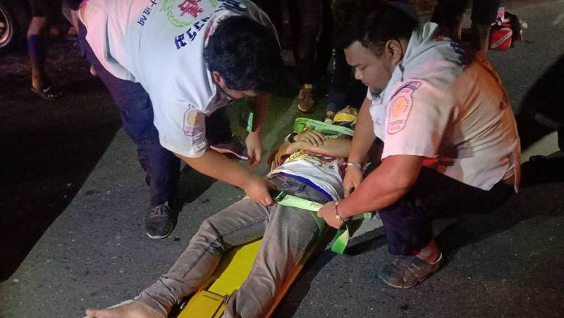 Сотрудник пхукетской больницы серьезно пострадал в аварии после вечеринки