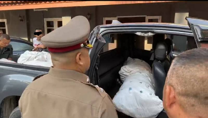 Около 300 кг малайзийского кратома перехватили на Пхукете. Фото: Полиция Пхукета