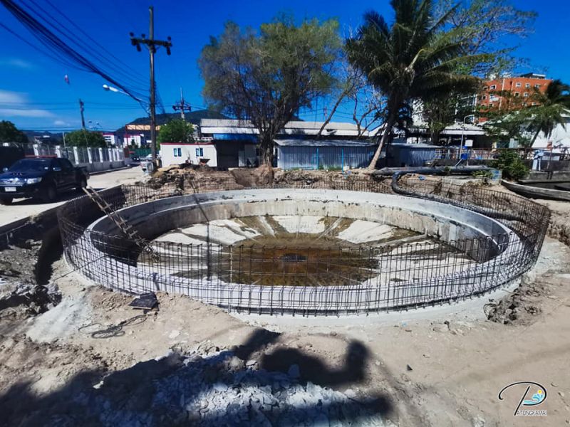 Расширение водоочистного комплекса в Патонге идет быстрее плана. Фото: Муниципалитет Патонга