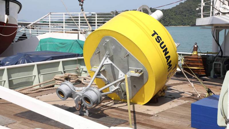 Таиланд начал восстановление системы предупреждения о цунами. Фото: DDPM