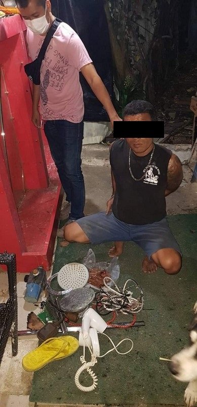 Четыре человека арестованы за кражу из закрытого отеля. Фото: Полиция Патонга
