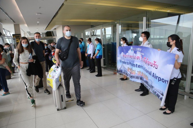 Первый рейс из Москвы прибыл на Пхукет. Фото: АоТ Phuket