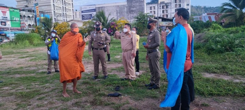 Фальшивому монаху грозит до года тюрьмы. Фото: Полиция Пхукет-Тауна