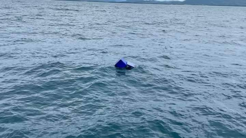 Рыбацкая лодка затонула у мыса Пакаранг. Фото: ВМФ Таиланда