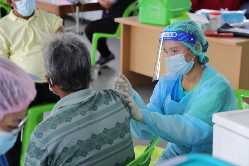 Вакцинация в Таланге. Фото: РR Phuket