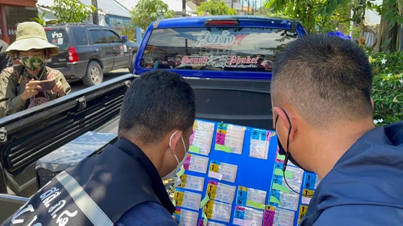 Обыски по лотерейному делу прошли на Пхукете. Фото: PR Phuket