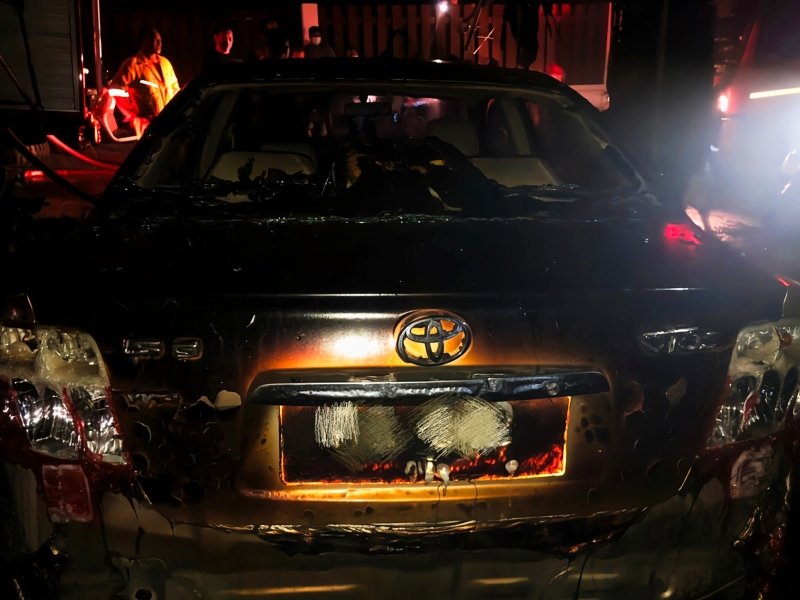 Пожар произошел в Патонге вечером 10 апреля. Фото: Муниципалитет Патонга