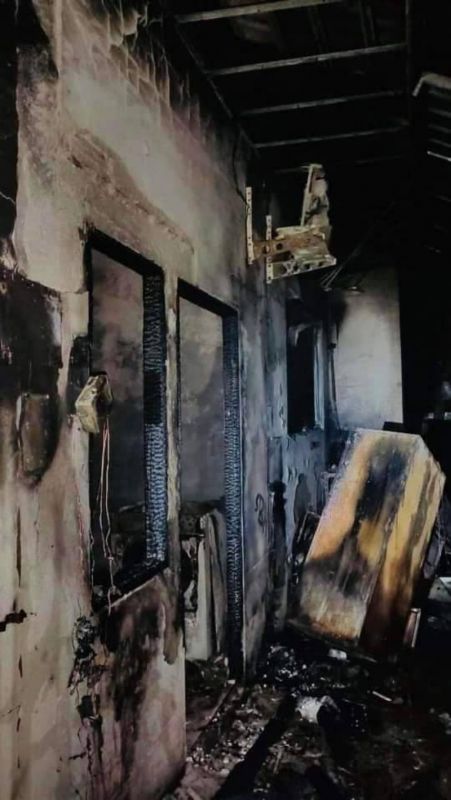 В Вичите произошел пожар в жилом доме. Фото: DDPM Wichit