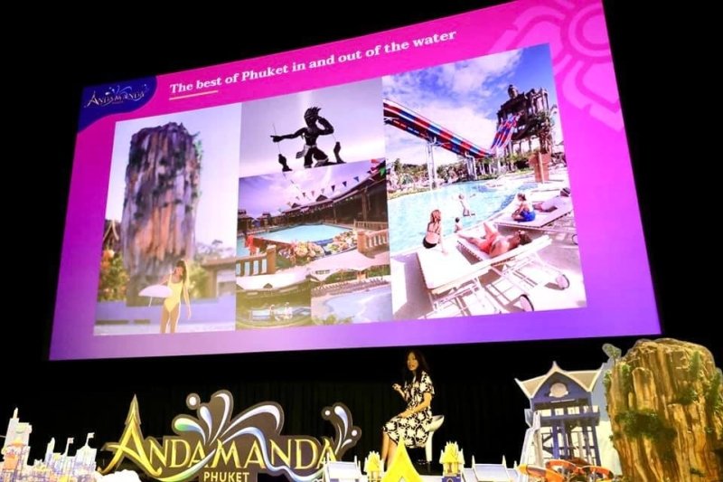 Аквапарк Andamanda презентовали в Бангкоке. Открытие назначено на 21 мая.