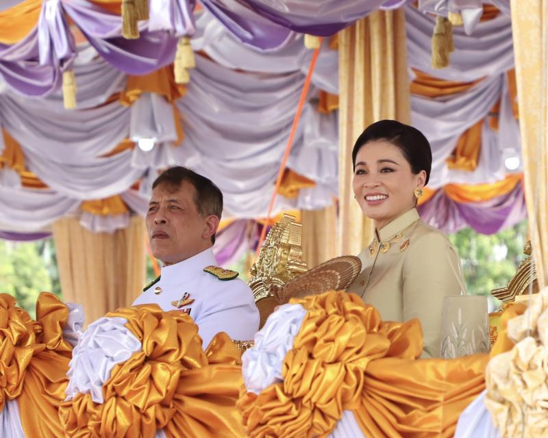 Королевский ритуал пахоты в Бангкоке в 2022 году. Фото: Nutthawat Wicheanbut, Apichit Jinakul и Television Pool of Thailand