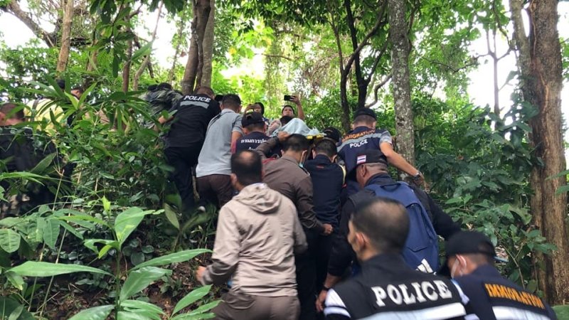 Пропавшую 9 мая Барбару Ланге нашли 16 мая у небольшого водоема в джунглях. Фото: PR Phuket