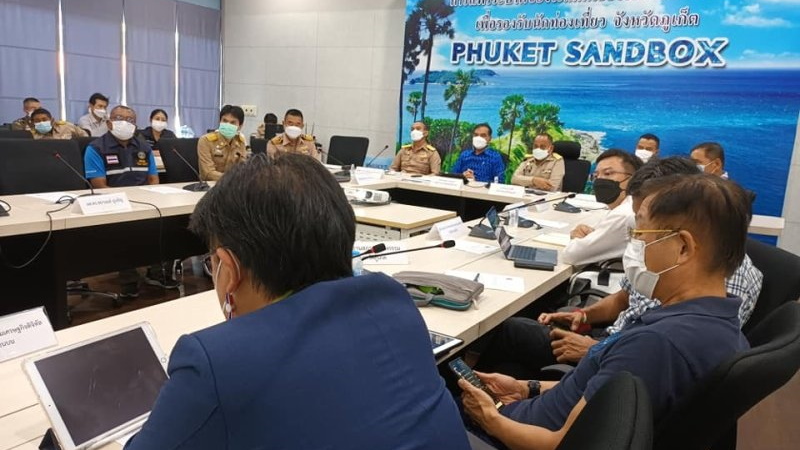 Пхукет отчитался перед вице-премьером об итогах программы Sandbox. Фото: PR Phuket