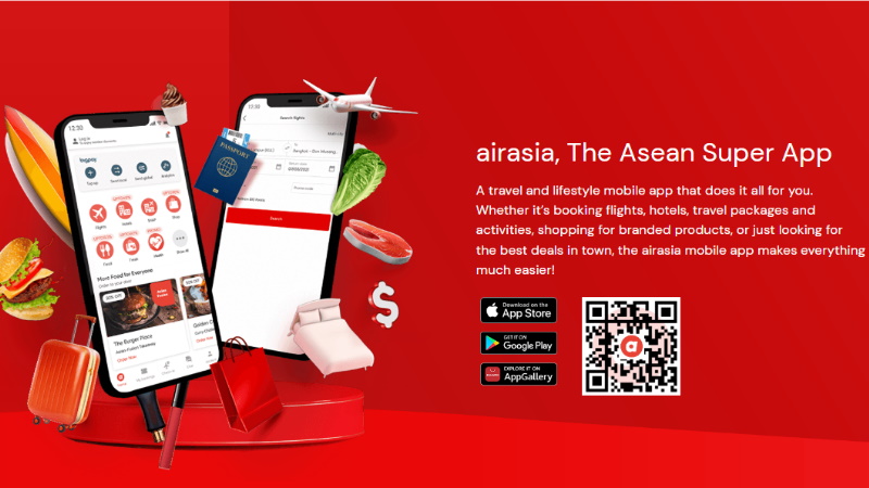 AirAsia запустила собственный сервис заказа такси в Таиланде