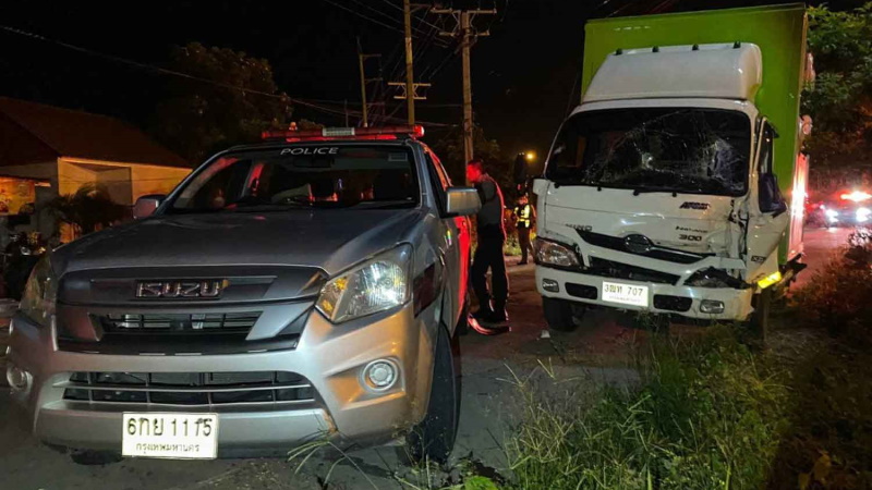 Водителя грузовика Hino задержали после 100-километровой погони