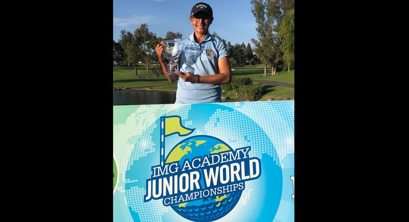 На IMG Academy Junior World Championship в Калифорнии Луиза заняла третье место. Фото: Marc Landgraf