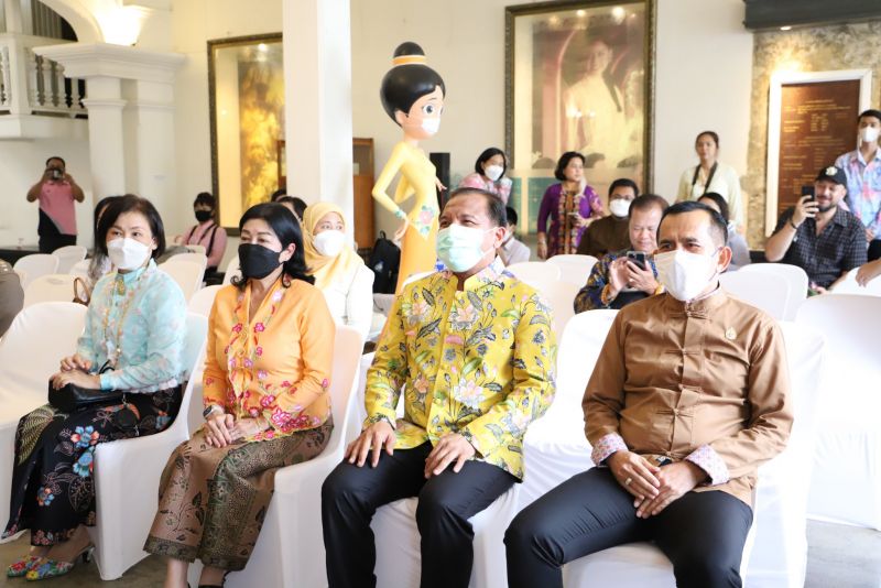 Пресс-конференция, посвященная фестивалю Baba Wedding 2022, в музее Tai Hua. Фото:  PR Phuket