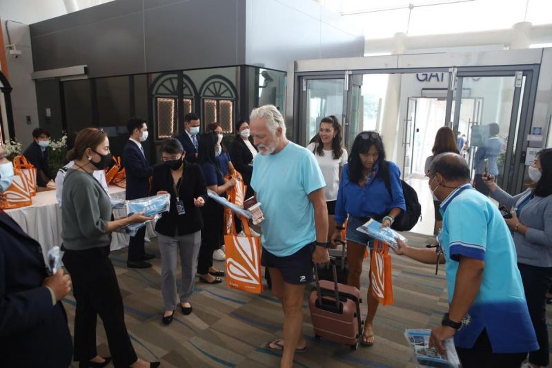 Аэропорт Пхукета принял первый рейс Firefly из Пенанга 26 августа. Фото: Phuket Info Center
