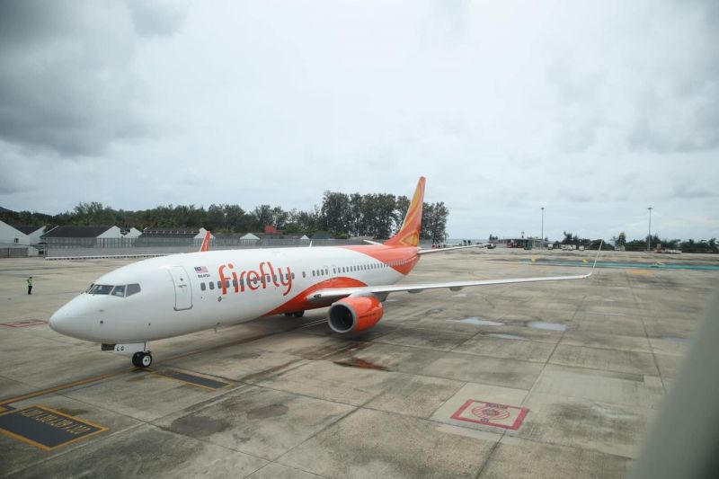 Аэропорт Пхукета принял первый рейс Firefly из Пенанга 26 августа. Фото: Phuket Info Center