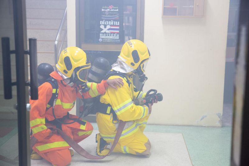 Власти Камалы организовали пожарные учения для сотрудников OrBorTor. Фото: OrBorTor Камалы