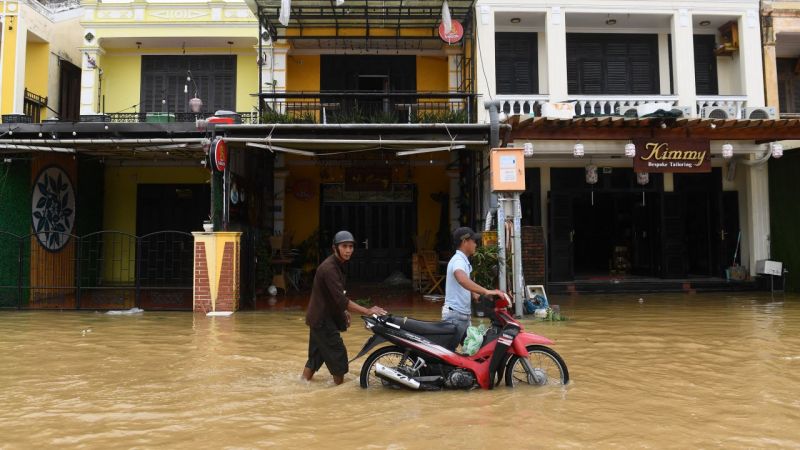 Последствия тайфуна во Вьетнаме. Фото: AFP