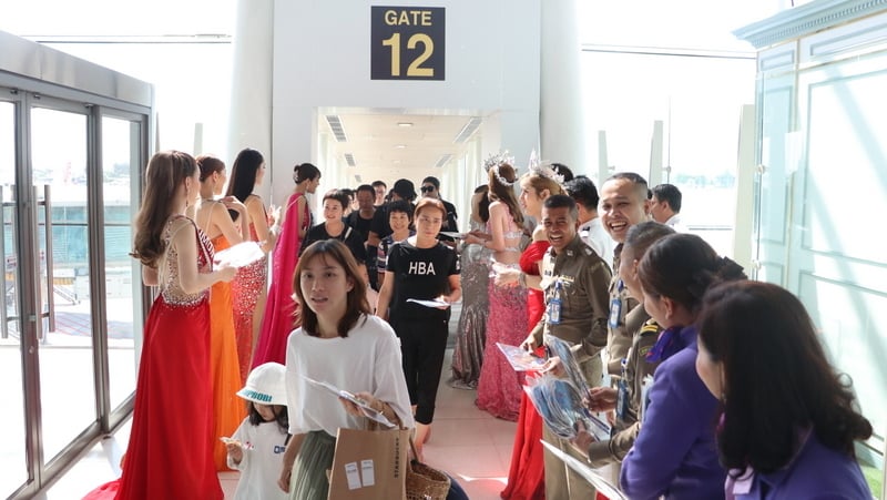Туристы из КНР в аэропорту Пхукета в октябре 2019 года. Фото: The Phuket News